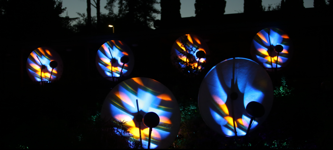 Quantum Echoes sound installation at Parco degli Acquedotti in Rome